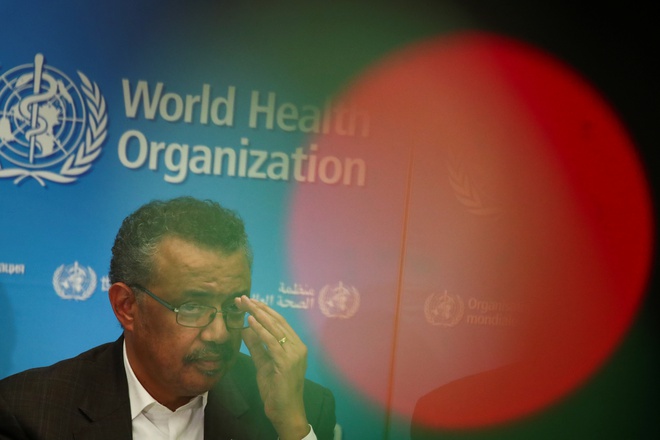 Giám đốc WHO Tedros Adhanom Ghebreyesus. Ảnh: Reuters.