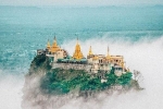 Những ngôi đền, chùa dát vàng, đính kim cương ở Myanmar