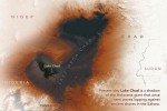 Vệ tinh chụp được 'vùng biển ma' chưa từng thấy giữa sa mạc Sahara