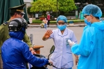 Cảnh phong tỏa Bệnh viện Bạch Mai