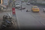 Video: Xe máy đi ngược chiều gây tai nạn kinh hoàng trên đường phố