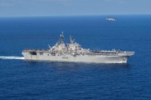 Mỹ xác nhận 2 tàu chiến đang hoạt động trên Biển Đông