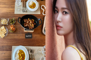 Lần đầu được thấy Song Hye Kyo nấu cơm nhà mùa dịch: Món Tây, món Hàn như nhà hàng, bạn bè khen hết lời vì cách bày trí