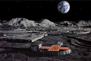 Xây dựng căn cứ trên Mặt Trăng trong tương lai bằng... nước tiểu