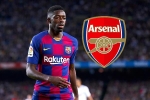 Arsenal tranh Ousmane Dembele với MU