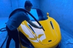 Xem doanh nhân Nguyễn Quốc Cường tự rửa siêu xe McLaren trong garage bạc tỷ, lên ảnh như nước ngoài