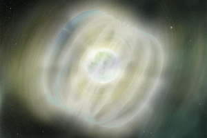 Vụ nổ siêu tân tinh hình thành vòng tròn kỳ lạ
