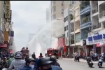Cháy quán cơm giữa trung tâm Sài Gòn, 4 người bị bỏng