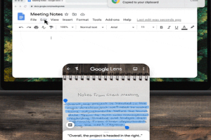 Biến giấy tờ thành văn bản đánh máy bằng ứng dụng mới của Google