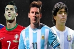 Simeone: 'Không thể xếp cả Messi, Ronaldo và Maradona vào 1 đội'