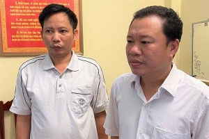 Bắt 2 cán bộ xã ở Thanh Hóa bán trái thẩm quyền hơn 16.000 m2 đất