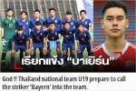 Thái Lan lên kế hoạch triệu tập sao trẻ từ Bayern Munich
