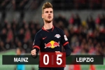Mainz 0-5 Leipzig: Werner lập hat-trick, Leipzig làm nóng cuộc đua vô địch với Bayern và Dortmund