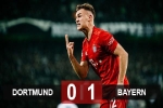 Dortmund 0-1 Bayern: Kimmich lập siêu phẩm, Bayern cắt đuôi Dortmund