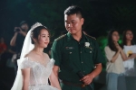 Đám cưới đặc biệt của chiến sĩ biên phòng và cô giáo mầm non mùa dịch