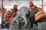 Phát hiện hóa thạch voi ma mút nặng 20 tấn ở công trường tại Mexico