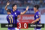 Hà Nội FC 3-0 Đồng Tháp: Gần 30 cơ hội, thắng 3 bàn