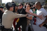 Cảnh sát bị bắn vào đầu trong cuộc biểu tình ở Las Vegas