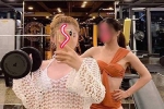 Mặc bikini vô tư đến selfie ở phòng gym 2 cô gái nhận đủ 'gạch xây biệt thự' từ cư dân mạng