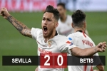 Sevilla 2-0 Betis: 'Ronaldo của Argentina' mở màn tưng bừng ngày La Liga trở lại sau Covid-19