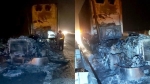 Tiền Giang: Kinh hãi cảnh xe đầu kéo cháy thành than trên cao tốc TP.HCM-Trung Lương