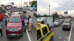 Tiền Giang: 4 ô tô tông nhau trên đường dẫn cao tốc TP.HCM - Trung Lương