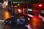 Bình Dương: Ngã vào gầm xe container sau va chạm, người đàn ông bị cán chết