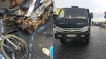 Bình Thuận: Chạy xe máy ngược chiều vào làn ôtô bị xe ben tông chết