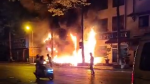 Nhà xe Tâm Hạnh tại Bình Thuận cháy rụi lúc nửa đêm