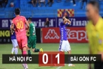 Hà Nội FC 0-1 Sài Gòn FC: Văn Quyết đá hỏng phạt đền, bầu Hiển chết lặng khi đội nhà thất bại