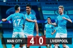Kết quả Man City 4-0 Liverpool: Cựu vương hủy diệt tân vương