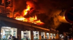 Bình Thuận: Cháy quán ăn, nhân viên và thực khách bỏ chạy tán loạn