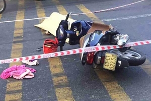 Một phụ nữ bị xe tải cán tử vong trên đường đi làm ở Đà Nẵng