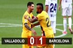 Kết quả Valladolid 0-1 Barca: Messi góp sức cùng Vidal, Barca tiếp tục níu chân Real