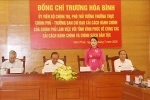 Phó Thủ tướng Trương Hòa Bình làm việc tại tỉnh Vĩnh Phúc