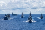 Mỹ, Nhật, Australia diễn tập chung tại cửa ngõ Biển Đông