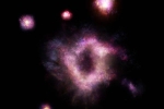 Thiên hà vòng lửa hồng khổng lồ tạo sao cực nhanh