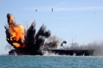 Iran phóng tên lửa tiêu diệt mô hình tàu sân bay Mỹ