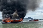 Tàu chở 25 người cháy giữa biển đã hết hạn đăng kiểm