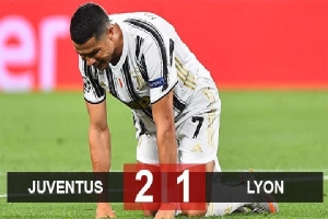 Kết quả Juventus 2-1 Lyon (tổng tỷ số 2-2): 'Lão bà' dừng bước ở Champions League
