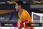 Kết quả Wolves 0-1 Sevilla: Đá hỏng 11m, Jimenez và đồng đội ngậm ngùi rời Europa League