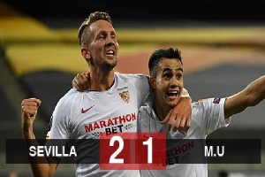 Kết quả Sevilla 2-1 M.U: Fernandes ghi bàn, M.U vẫn thua ngược Sevilla