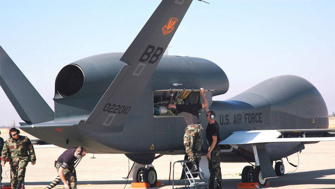 UAV RQ-4A Global Hawk của Mỹ (Ảnh: US Air Force).