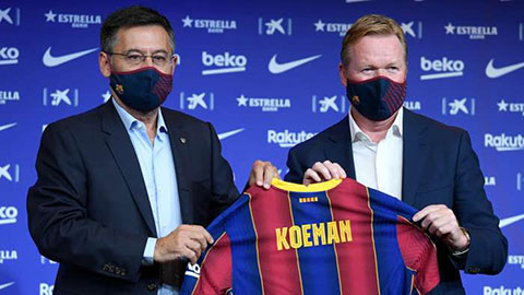 Koeman bị ứng viên chủ tịch Barca ghét tận xương tủy
