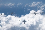 6 máy bay ném bom Mỹ diễn tập ở Ấn Độ Dương - Thái Bình Dương