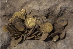 Phát hiện kho tiền vàng cổ 1.100 năm tuổi ở Israel
