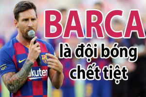 Chết cười với loạt ảnh chế vụ Messi rời Barca