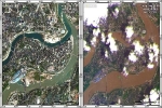 Ảnh vệ tinh cho thấy quy mô lũ lụt ở Trung Quốc