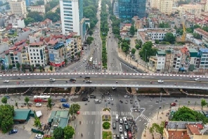 Khánh thành cầu vượt 500 tỷ ở Hà Nội