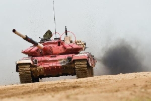 Nghi vấn Nga dùng mẫu trội hơn xe tăng cấp cho các đội ở Tank Biathlon